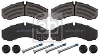 Febi Bilstein Bremsbelagsatz, Scheibenbremse 16704 FüR Iveco