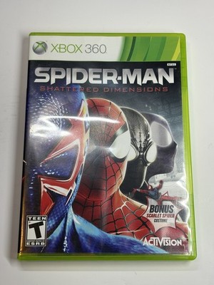 Spider-Man: Shattered Dimensions (Xbox 360, 2010) CIB Complete Tested READ/SEE