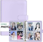 A5 Kpop Photocard Binder, 6 Ring Binder Collector’S Album with 240 Card Slots, P