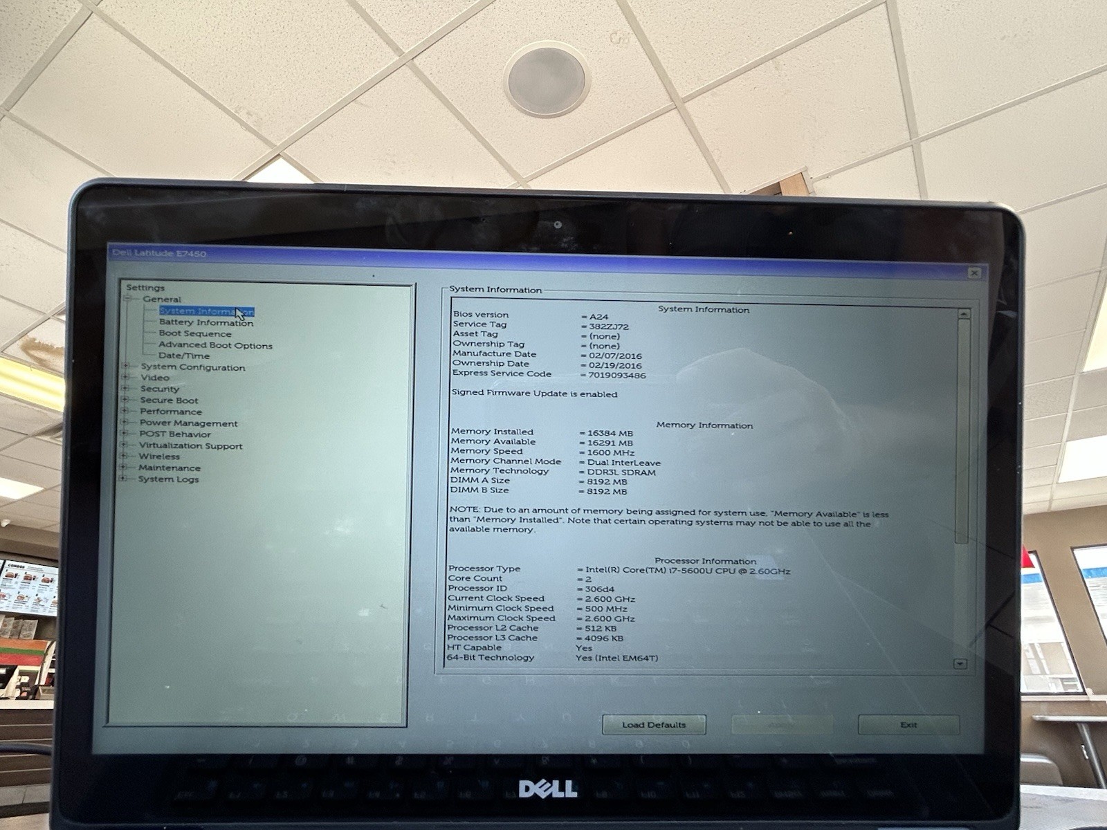 Dell Latitude 7440, 14-Inch Laptop, with Intel Core i7-5600U, 512GB NVMe, Windows 10 Pro
