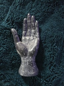Urban Outfitters Wooden Hand Statue Decor Palm Reading Tarot Reading Witch