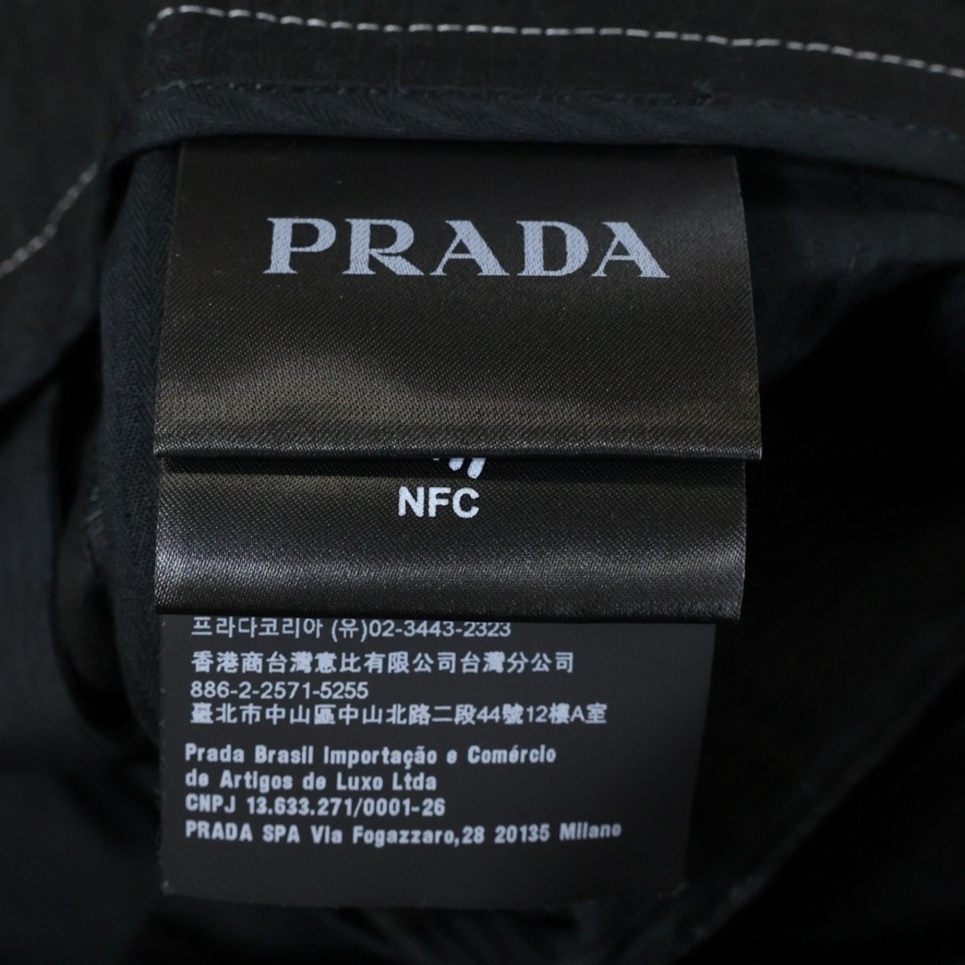 PRADA 25SS Linne Bermuda Shorts Short Black UP0323 Used 9d4672807c598bfaf0c7e2bf thumbnail 6