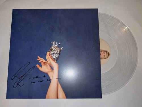 Aurora What Happened To The Heart Signed Vinyl With Handwritten Lyrics Autograph