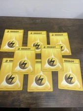 STAR - 1995 (Lot Of 8 Cards) Lightning Yellow Energy 109/111 Base Set Regular