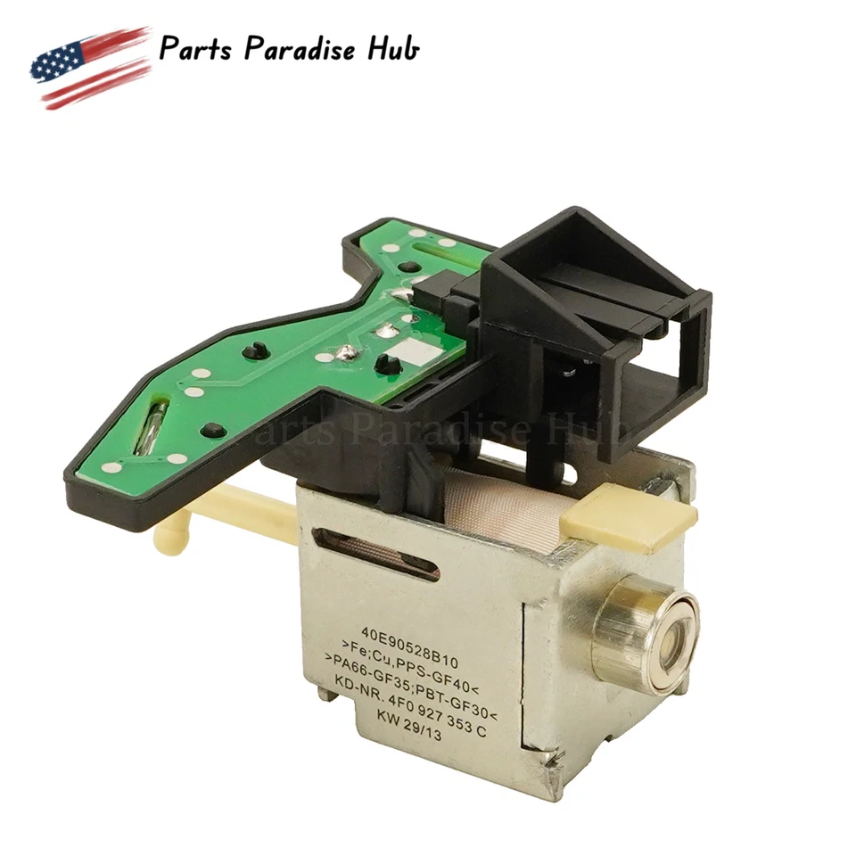 NEW Console Shift Interlock Solenoid For 2006-18 Audi A4 A5 A6 A7 Q5 S4 S5 S6 S7 Foto 3 de 4