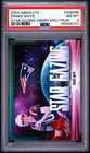 2024 Panini Absolute Football Spectrum Green Drake Maye #SG-DME PSA 8