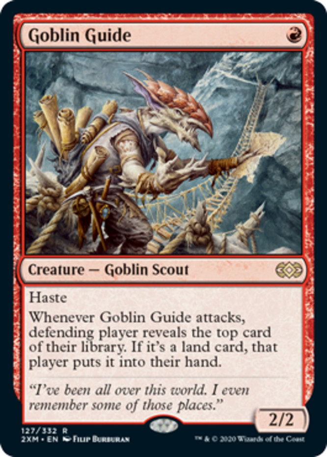 Near Mint x 1 Goblin Guide - Foil Double Masters 2020