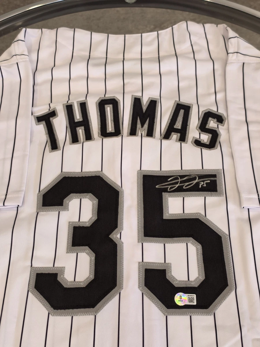 Frank Thomas Chicago White Sox MLB Original Autographed Jerseys