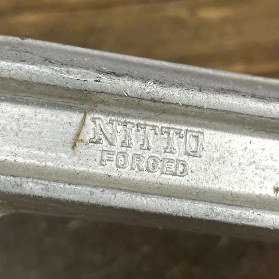 Vintage Nitto Forged Quill Stem 22.2mm 1 in 95 I-Beam Japan Road Bike Silver 70s - Image 3 of 4