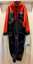 Stormr Strykr Neoprene Core Jacket Bib Set Men’s Large Orange Black