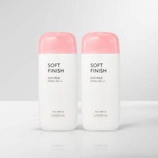 MISSHA All Around Safe Block Soft Finish Sun Milk 70ml 2 pack 