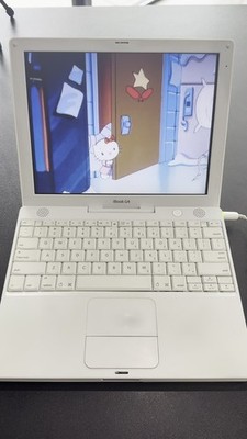 Apple iBook G4 14-inch 800MHz A1005 Vintage Retro Laptop 1.12GB
