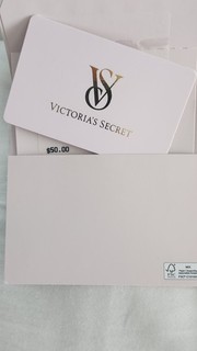 Victoria's Secret Gift Card $50.00 New Physical Card