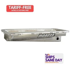 Moroso 20044, One Natural Steel Bbm Drag Race Oil Pan Kb/Bae Pro Mod/Funny Car 