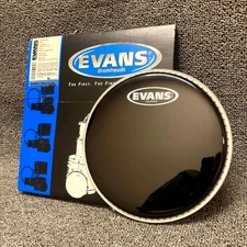 Evans 8" Extra Thin Black Resonant Drum Head TT08RBG