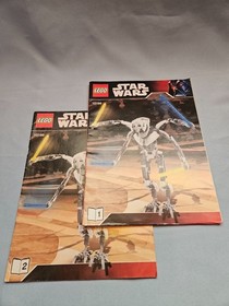 LEGO Star Wars #10186 INSTRUCTION MANUALS ONLY - UCS General Grievous, 2008