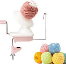 Yarn Winder, Knitting Yarn Ball Winder,Knitting Wool Winder Holder, Swift Tab...
