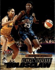 2001 Ultra WNBA #108 Chamique Holdsclaw Tennessee Lady Vols