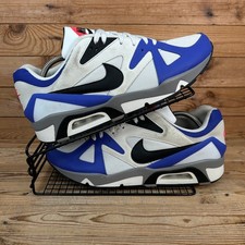 Nike Trainers Mens Size UK 11 Air Structure Triax 91 Violet White Running Shoes