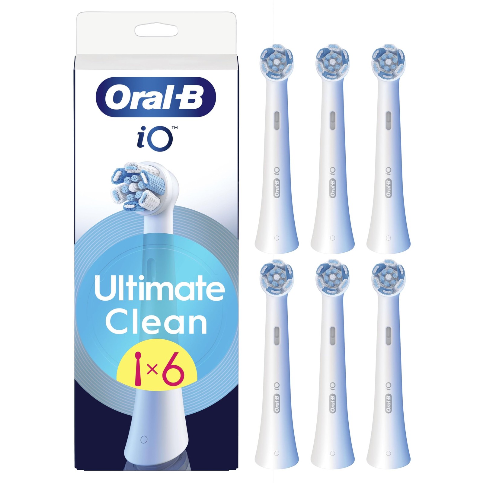 Oral-B iO Ultimate Clean Testine Ricambio Originali 6 Pezzi | Offerta