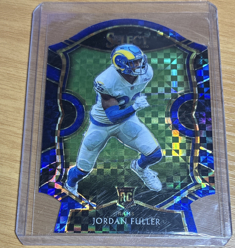 Panini Select 2020 Jordan Fuller RC Rookie Prizm Concourse #75 Rams