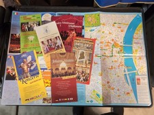 LOT Various Brochures Map Information AUSTRIA Colognes Europe 1990's