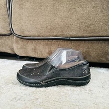 L  Atiste spring black floral stitch step Libora Slip On Shoes woman  s size 38