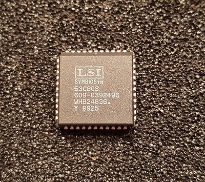 LSI SYMBIOS 53C80S 609-0392496 53C80 IC 44-Pin PLCC Square - 1 Piece / NEW