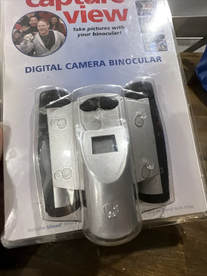 Vtg Meade Capture View 8x22 Digital Camera Binoculars Photography Open Box Read! - Image 2 of 4