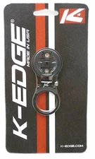 K-Edge Steerer Tube Mount Adjustable Black for Garmin