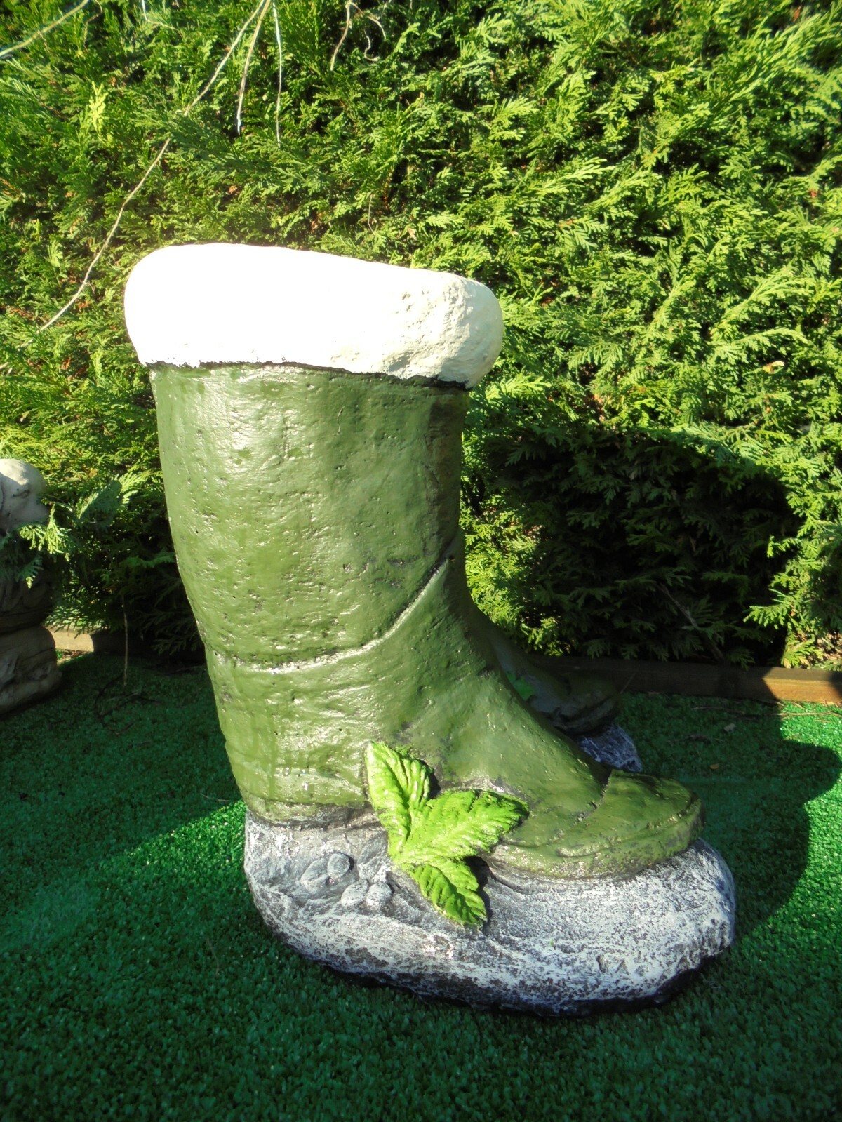 Wellington Boots planter garden ornament eBay