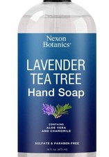 Lavender Tea Tree Hand Soap 16 fl oz - Made in USA