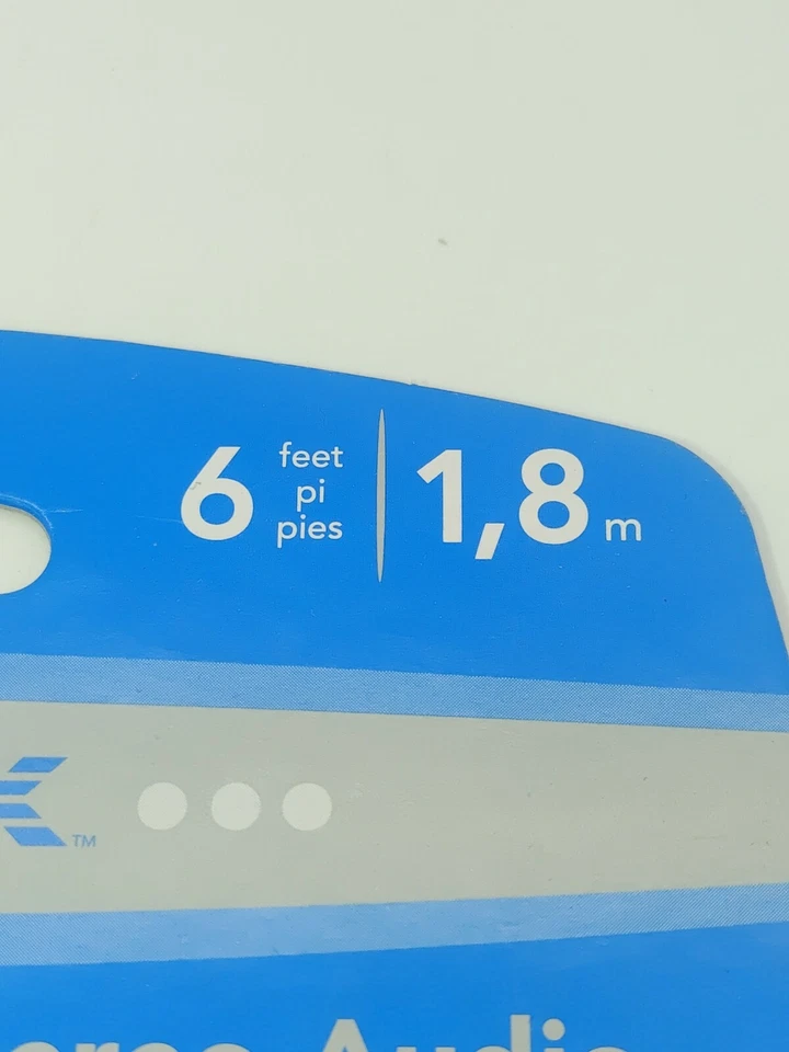 Cable de audio estéreo de video compuesto Dynex conector RCA 6 pies DX-AD125 NUEVO Foto 2 de 4