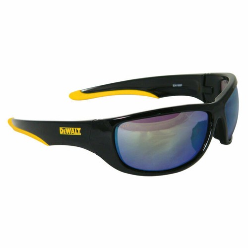 DEWALT DPG54-2C Protector Safety Glasses – Smoke Lens, Lightweight, Wraparound, Rubber Tipped Temples