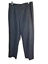 LAUREN RALPH LAUREN 100 WOOL PANTS SZ 10 CHARCOAL GRAY LINED OFFICE Women s