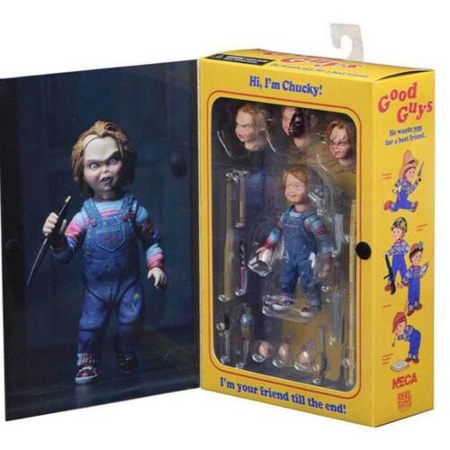 NECA Childs Play Good Guys Chucky PVC Action Figure Model Toy Xmas Gift 2023 - Picture 1 of 9