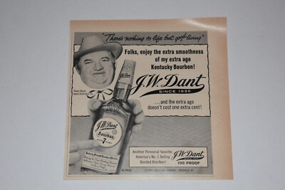 Vintage 1965 J. W. Dant Bourbon Print Ad. | eBay