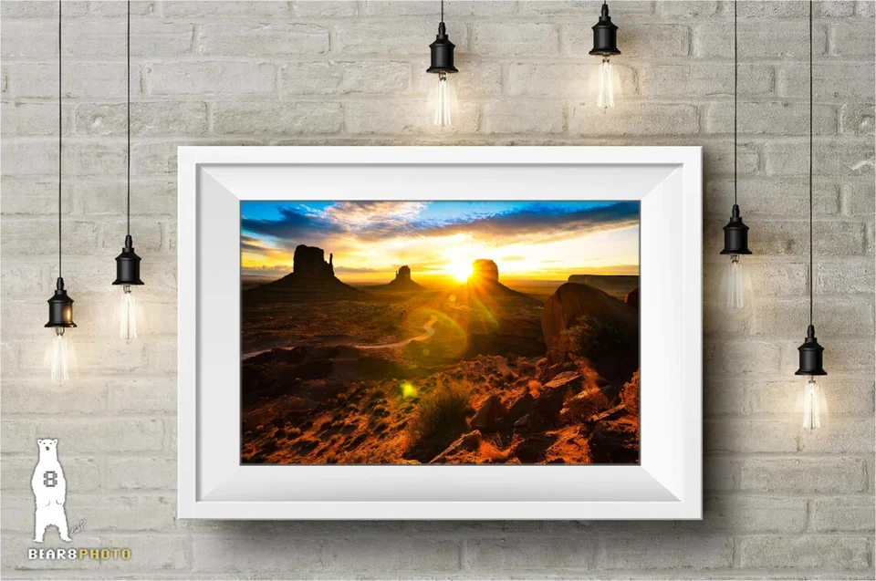 Monument Valley Sunrise — художественные пейзажные фотопечати — SW-декор - Изображение 3 из 4