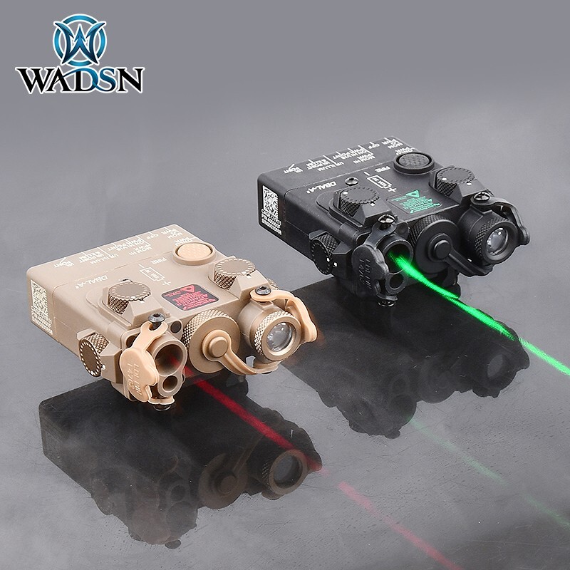 ☆ＷＡＤＳＮ−DBALＡ２★ WADSN DBAL-A2 Aiming Devices (Red & Green Laser) - Black