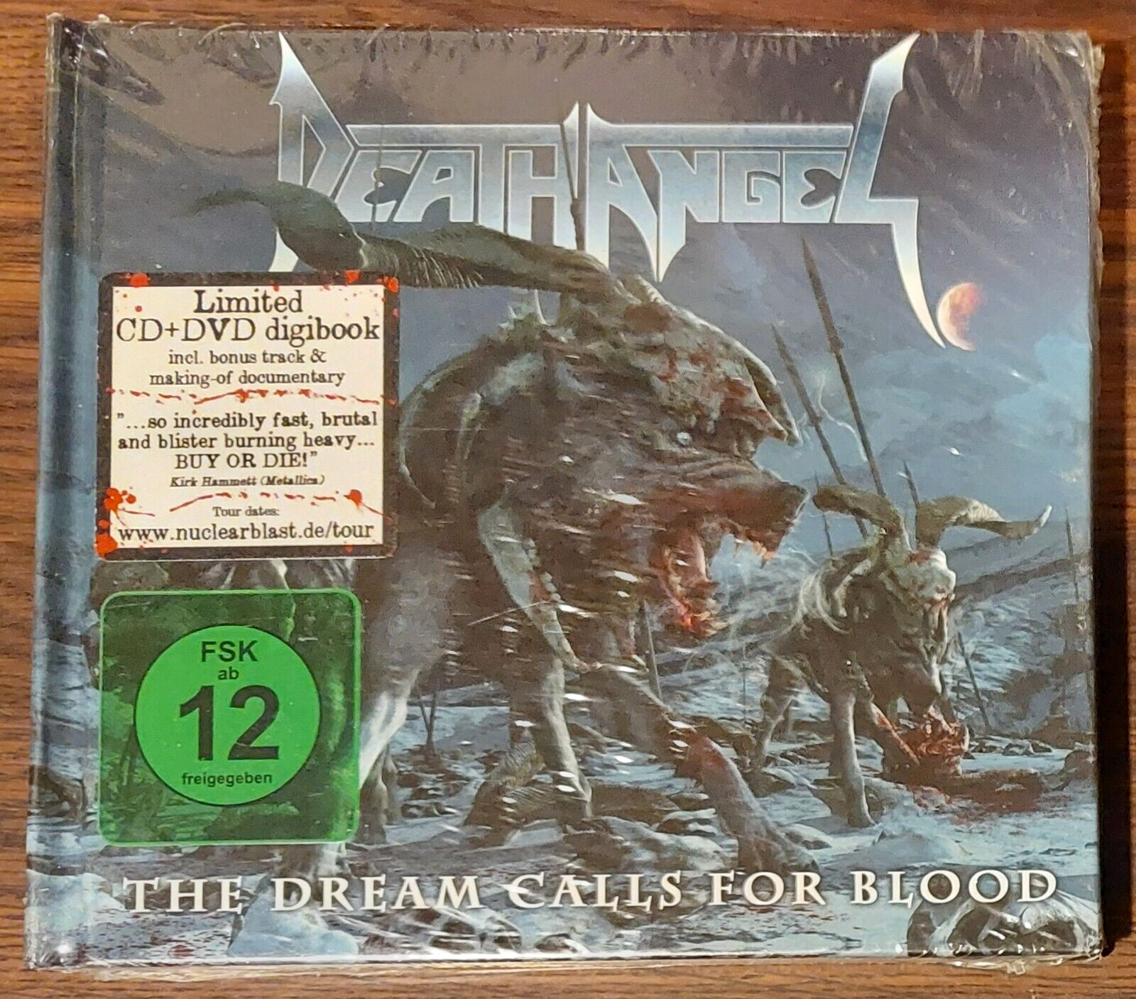 Death Angel -The Dream Calls For Blood  . CD+DVD  (2013)   Nuclear Blast Records