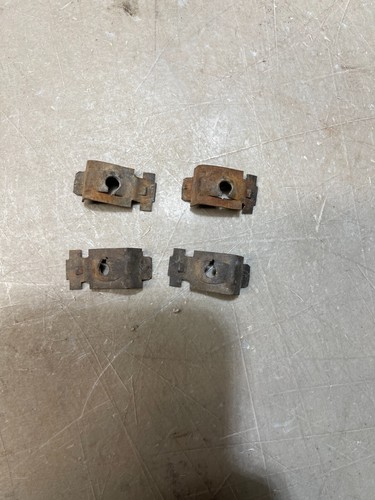 1969 dodge charger armrest clip set for front door (4) USE TWO PER DOOR 68 69 70