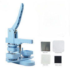 50 50mm 2inch Square Fridge Magnet Making Machine Kit  100pcs Magnet Materials