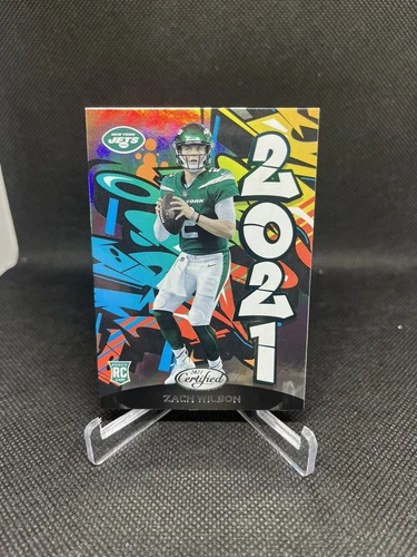 2021 Panini Certified Zach Wilson Graffiti RC #2021-17 NY Jets