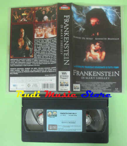 VHS* Movie FRANKENSTEIN BY MARY SHELLEY Robert DeNiro Branagh*COLUMBIA(F150)no*dvd - Picture 1 of 1