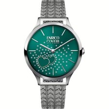Orologio Donna Solo Tempo ENRICO COVERI ECTC050 in Acciaio con Cuori