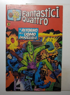   I FANTASTICI QUATTRO N. 191 - Editoriale Corno - QS EXCELLENT (ref. 16595)