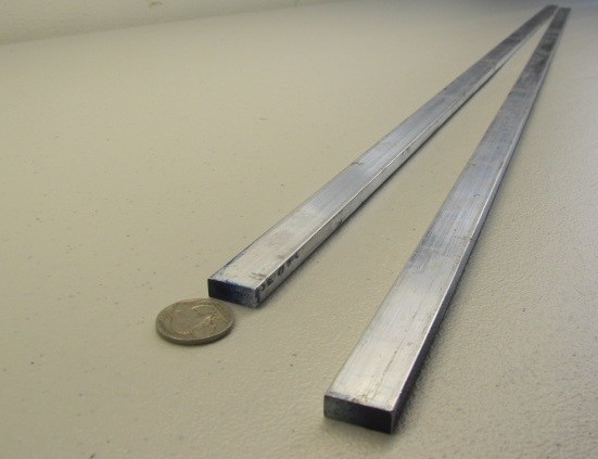 Barre D'aluminium 6061 T651 - 1/4 Pouce D'épaisseur X 1 3/4 Pouce Large X 60 Pouces Long