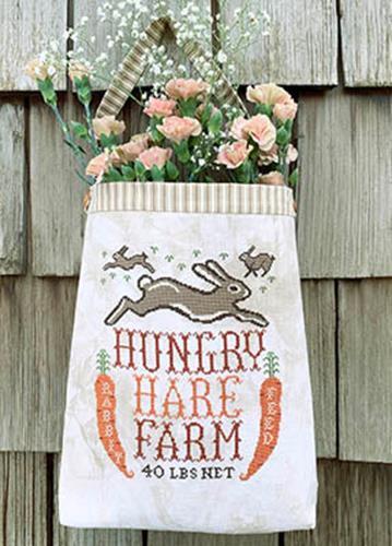 Hungry Hare Feed Sack by Carriage House Samplings cross stitch pattern