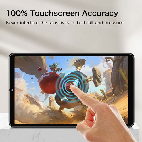2Pcs Tempered Glass Screen Protector for Samsung Galaxy Tab A9 /Tab A7 lite 8.7" - Picture 8 of 11