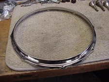 Sonor Teardrop Snare Drum Chrome 8 Hole Bottom Hoop Vintage 60s  Germany 14"
